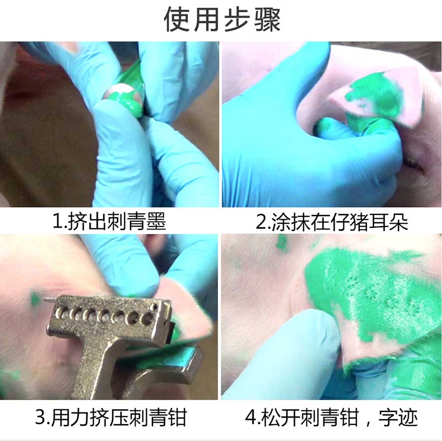 牧斯德刺青钳的使用步骤